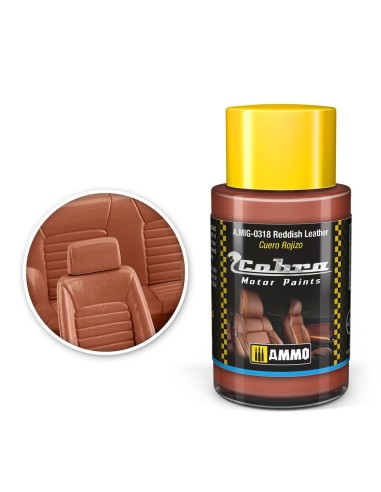 COBRA MOTOR Reddish Leather 