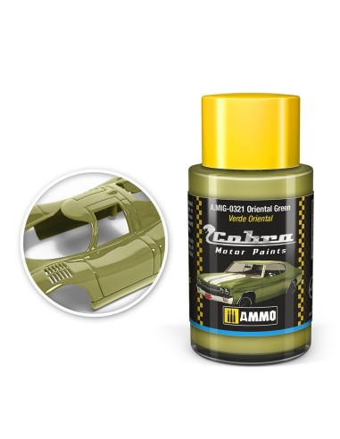 COBRA MOTOR Oriental green 