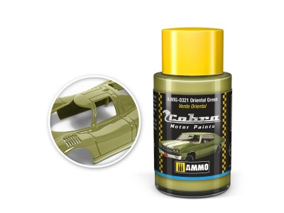 COBRA MOTOR Oriental green 