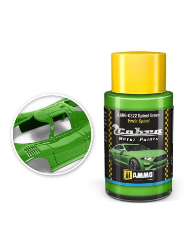 COBRA MOTOR Spinel Green 