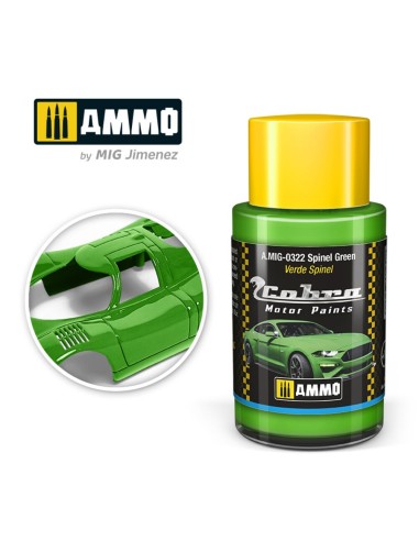 COBRA MOTOR Spinel Green 