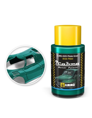 COBRA MOTOR Phtalo green 