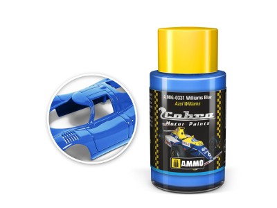 COBRA MOTOR Williams Blue 