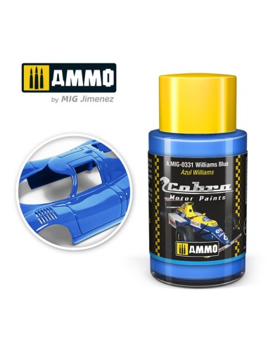 COBRA MOTOR Williams Blue 