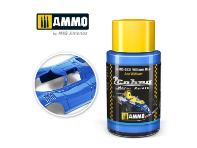 COBRA MOTOR Williams Blue 