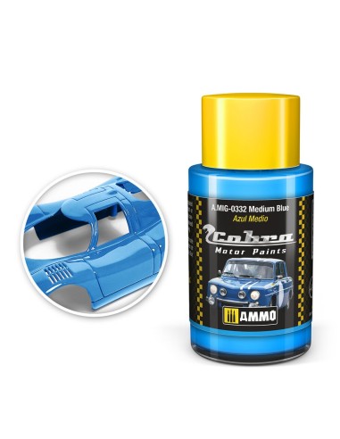 COBRA MOTOR Medium Blue 
