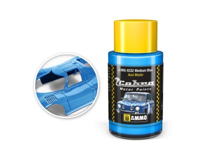 COBRA MOTOR Medium Blue 