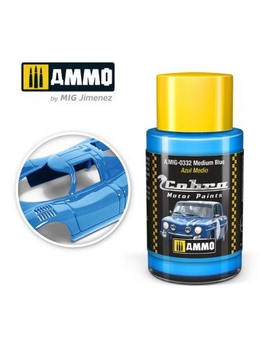 COBRA MOTOR Medium Blue 
