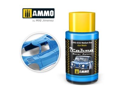 COBRA MOTOR Medium Blue 