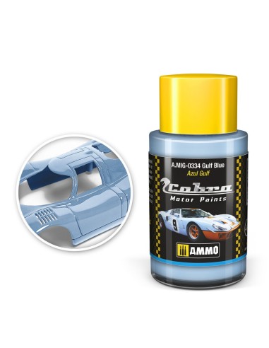 COBRA MOTOR Gulf Blue 