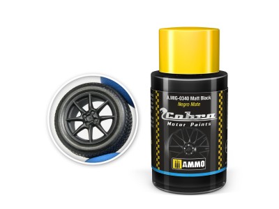COBRA MOTOR Matt Black 