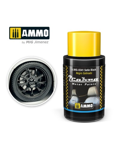COBRA MOTOR Satin Black 