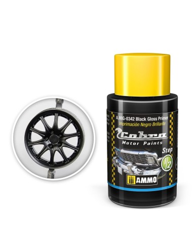 COBRA MOTOR Black Gloss Primer 