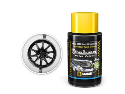 COBRA MOTOR Black Gloss Primer 