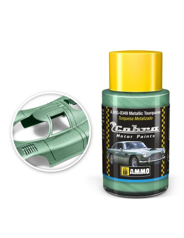 COBRA MOTOR Metallic Tourquoise 