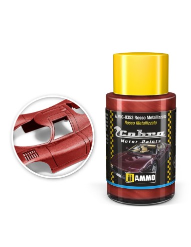 COBRA MOTOR Rosso Metallizzato 