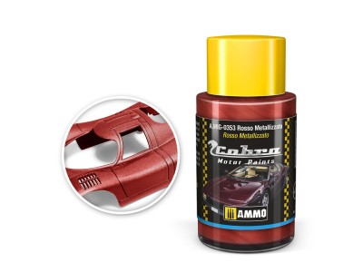 COBRA MOTOR Rosso Metallizzato 