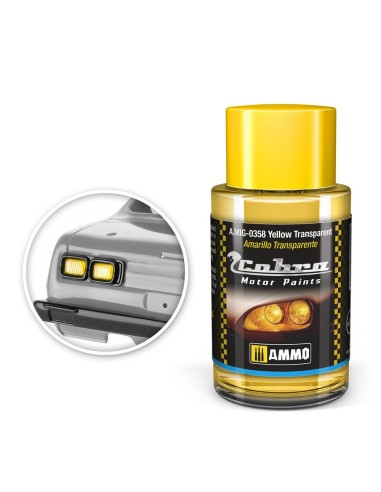 COBRA MOTOR Yellow transparent 