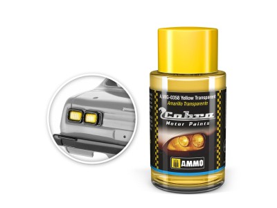 COBRA MOTOR Yellow transparent 
