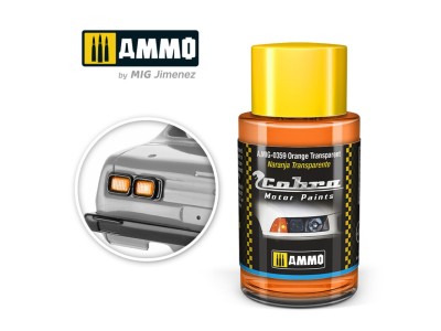 COBRA MOTOR Orange transparent 