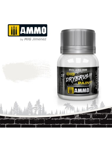 DRYBRUSH White 