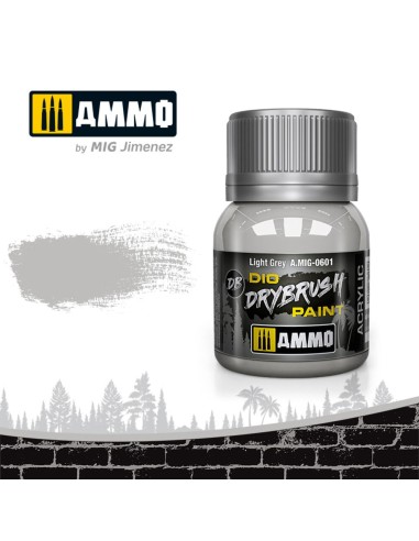 DRYBRUSH Light Grey 