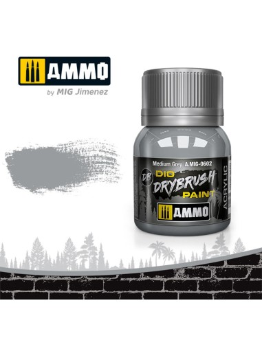 DRYBRUSH Medium Grey 