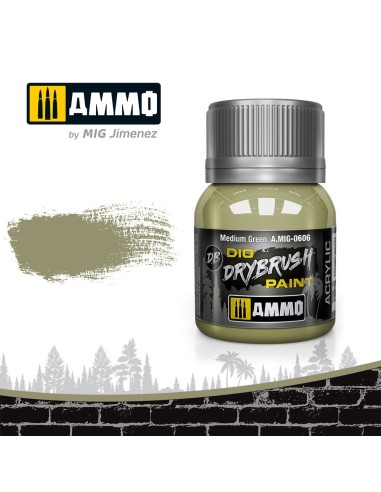 DRYBRUSH Medium Green 