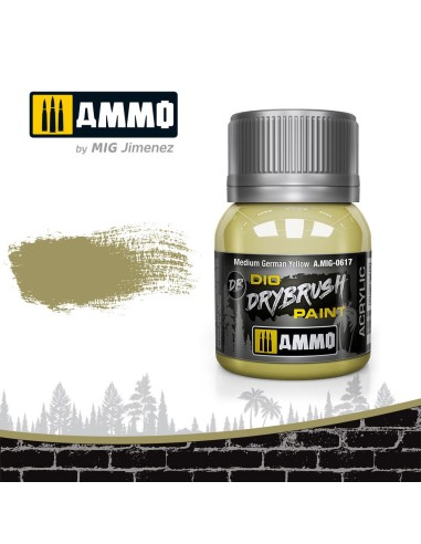 DRYBRUSH Medium German Yellow 