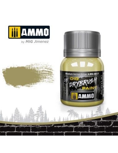 DRYBRUSH Medium German Yellow 