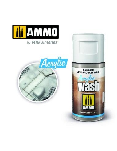 ACRYLIC WASH Neutral Grey Wash 