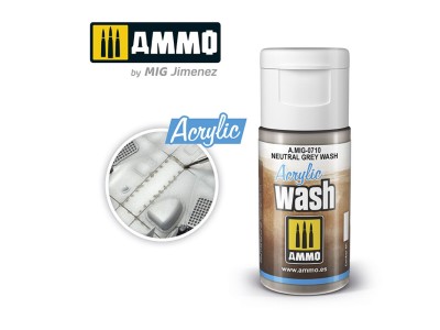 ACRYLIC WASH Neutral Grey Wash 
