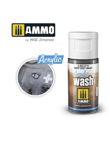 ACRYLIC WASH Deep Grey Wash 