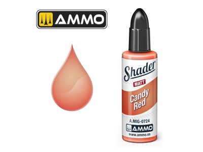 MATT SHADER Candy Red 