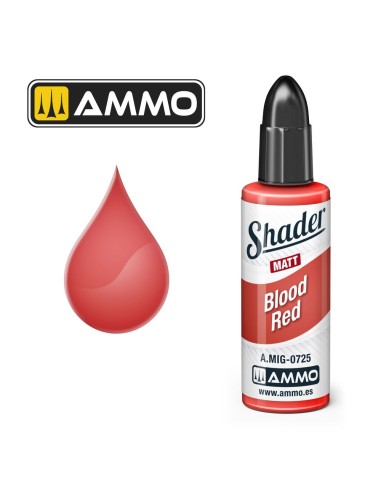 MATT SHADER Blood Red 