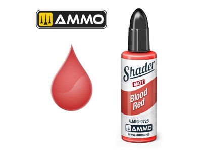 MATT SHADER Blood Red 
