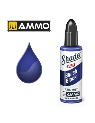 MATT SHADER Bluish Black 