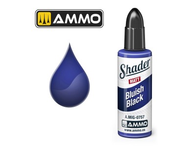 MATT SHADER Bluish Black 