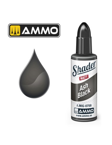 MATT SHADER Ash Black 