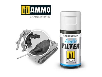 ACRYLIC FILTER Night Black 
