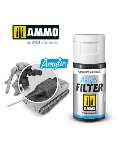 ACRYLIC FILTER Night Black 