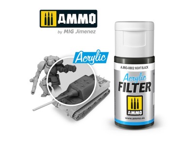 ACRYLIC FILTER Night Black 