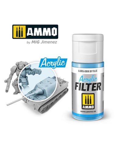 ACRYLIC FILTER Sky Blue 
