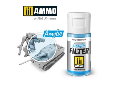 ACRYLIC FILTER Sky Blue 