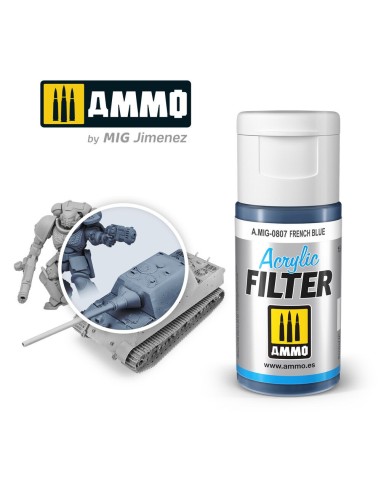 ACRYLIC FILTER French Blue 