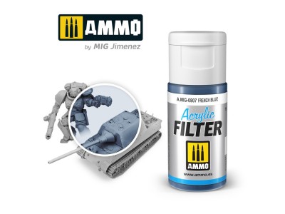 ACRYLIC FILTER French Blue 