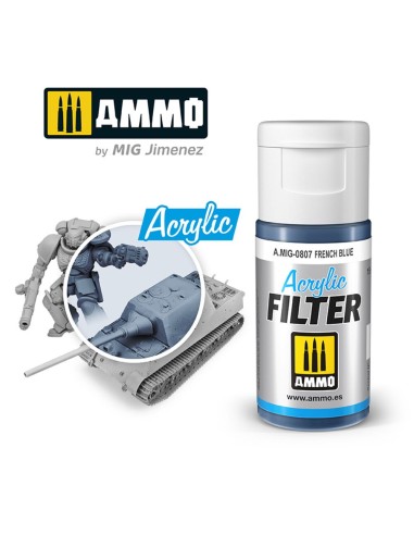 ACRYLIC FILTER French Blue 