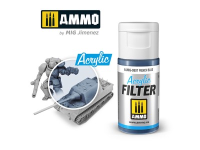 ACRYLIC FILTER French Blue 