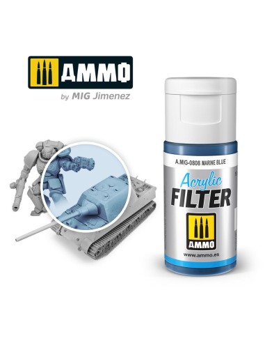 ACRYLIC FILTER Marine Blue 