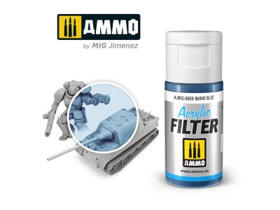 ACRYLIC FILTER Marine Blue 